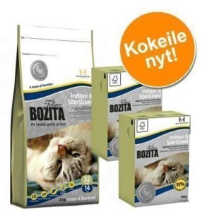 400 g Bozita + 2 x 190 g Bozita kokeiluhintaan! - Kitten (kuiva + märkä)
