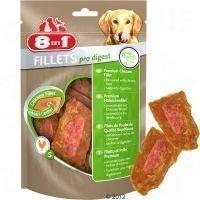 8in1 Fillets Pro Digest 80 g - säästöpakkaus: 3 x 80 g - S-koko