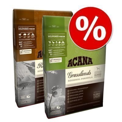 Acana-säästölajitelma 2 x 13 kg - Wild Prairie + Pacifica