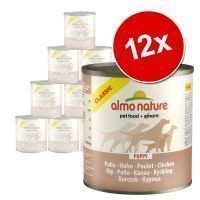 Almo Nature Classic -säästöpakkaus 12 x 280 g / 290 g - kanafile (280 g)