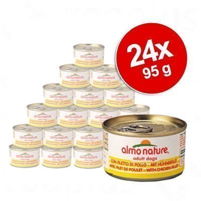 Almo Nature Classic -säästöpakkaus 24 x 95 g - boniitti