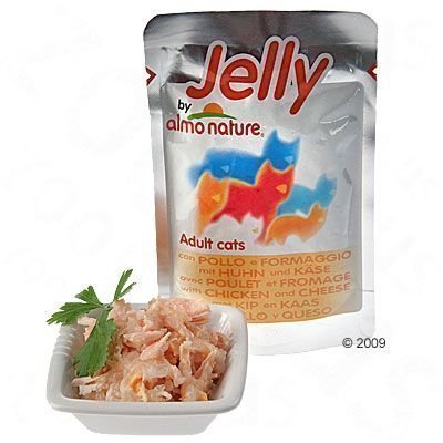 Almo Nature Jelly Pouch 6 x 70 g - kana