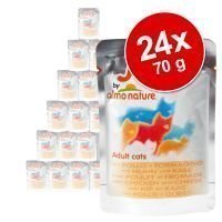 Almo Nature Jelly -säästöpakkaus 24 x 70 g - kana