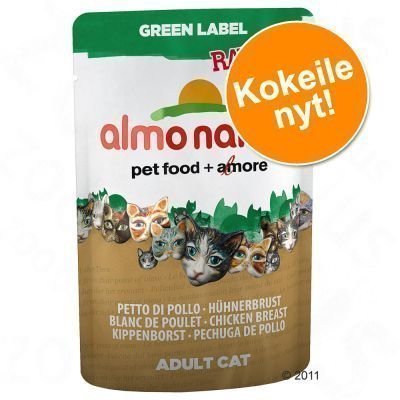 Almo Nature Label -lajitelmat: 12 pussia - Green Label Raw