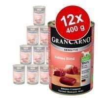 Animonda GranCarno Sensitive -säästöpakkaus 12 x 400 g - kana & peruna