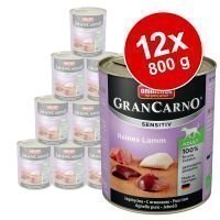 Animonda GranCarno Sensitive -säästöpakkaus 12 x 800 g - nauta