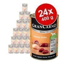 Animonda GranCarno Sensitive -säästöpakkaus 24 x 400 g - kana & peruna
