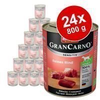 Animonda GranCarno Sensitive -säästöpakkaus 24 x 800 g - kana & peruna