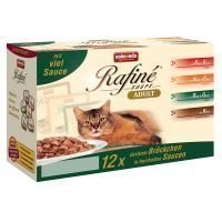 Animonda Rafiné Soupé -lajitelmat 12 x 100 g - Adult: 4 hyytelömakua