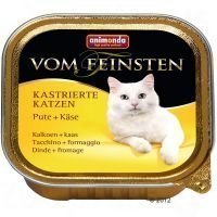 Animonda vom Feinsten for Neutered Cats 6 x 100 g - kalkkuna & juusto