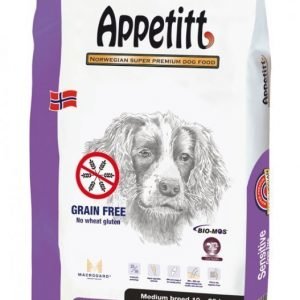 Appetitt Grain Free Sensitive Medium Breed 12kg