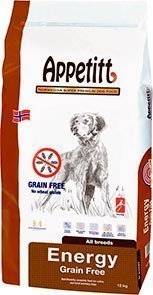 Appetitt Grainfree Energy 12 Kg