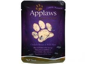 Applaws Cat Chicken & Wild Rice 12x70g