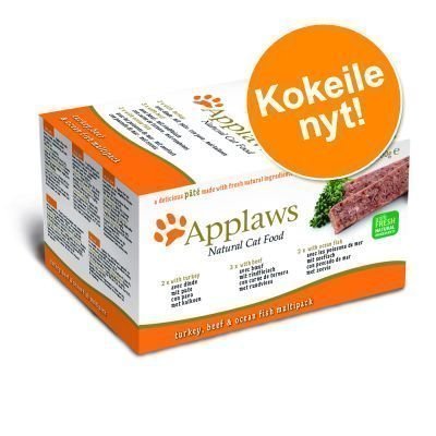 Applaws Cat Paté -lajitelma 7 x 100 g - Green Selection