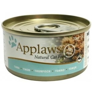 Applaws Cat Wet Tuna Fillet 24x70 Gram