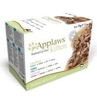 Applaws Kitten -purkkilajitelma 6 x 70 g - lajitelma: sardiini