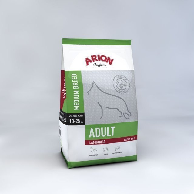Arion Dog Adult Medium Lamb & Rice 12 Kg