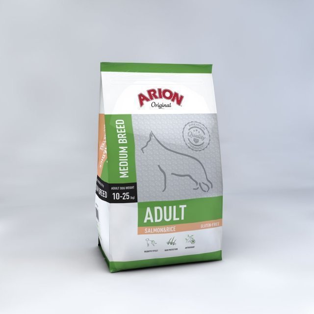 Arion Dog Adult Medium Salmon & Rice 12 Kg