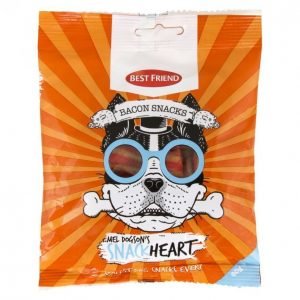 Best Friend Mel Dogsons Koiran Herkku 60g Snackheart Bacon