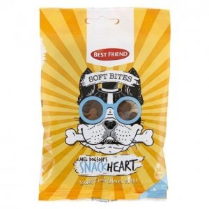 Best Friend Mel Dogsons Koiran Herkku 60g Snackheart Soft Bites