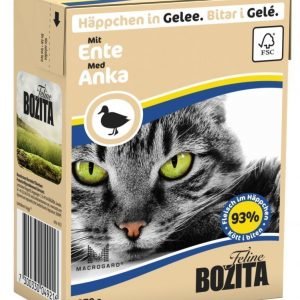 Bozita Ankanlihaa Sisältävät Bozita Feline Palat Hyytelössä 16 X 370 G