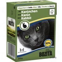 Bozita Chunks in Gravy 6 x 370 g - kana & kalkkuna