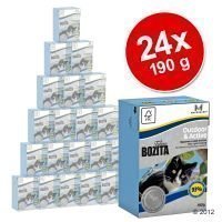 Bozita Feline -säästöpakkaus: 24 x 190 g - Diet & Stomach - Sensitive
