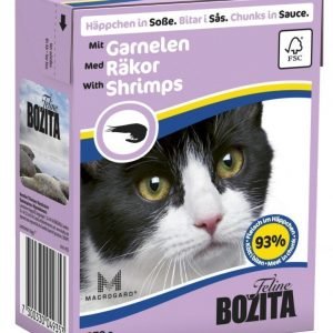 Bozita Katkarapua Sisältävät Bozita Feline Palat Kastikkeessa 16 X 370 G