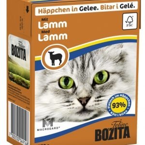 Bozita Lampaanlihaa Sisältävät Bozita Feline Palat Hyytelössä 16 X 370 G