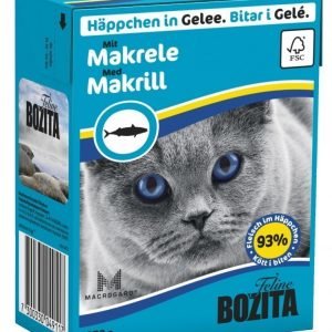 Bozita Makrillia Sisältävät Bozita Feline Palat Hyytelössä 16 X 370 G