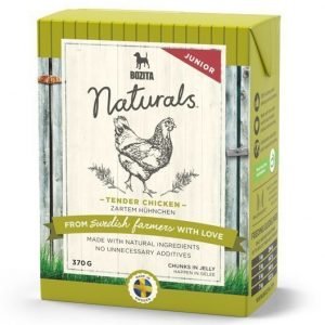 Bozita Naturals Junior Tender Chicken Bitar I Gelé 16x370 G