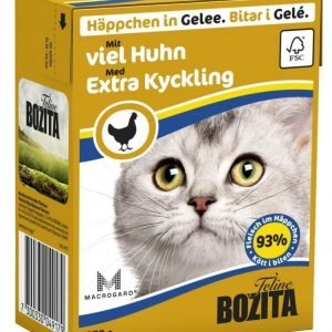 Bozita Runsaasti Kananlihaa Sisältävät Bozita Feline Palat Hyytelössä 16 X 370 G