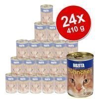 Bozita-purkkiruoka säästöpakkaus: 24 x 410 g - naudanliha