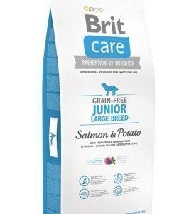 Brit Care Grain Free Junior Large Salmon & Potato 12 Kg