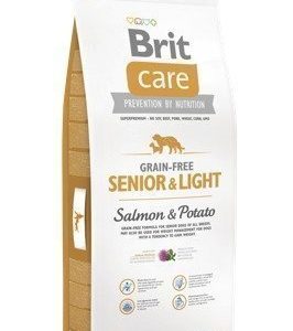Brit Care Grain Free Senior & Light Salmon & Potato 12 Kg