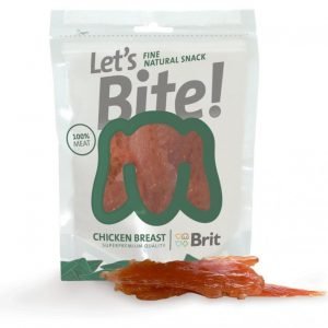 Brit Let's Bite Chicken Breast Dog 400 G