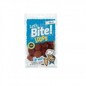 Brit Let's Bite Chicken Loops 80g
