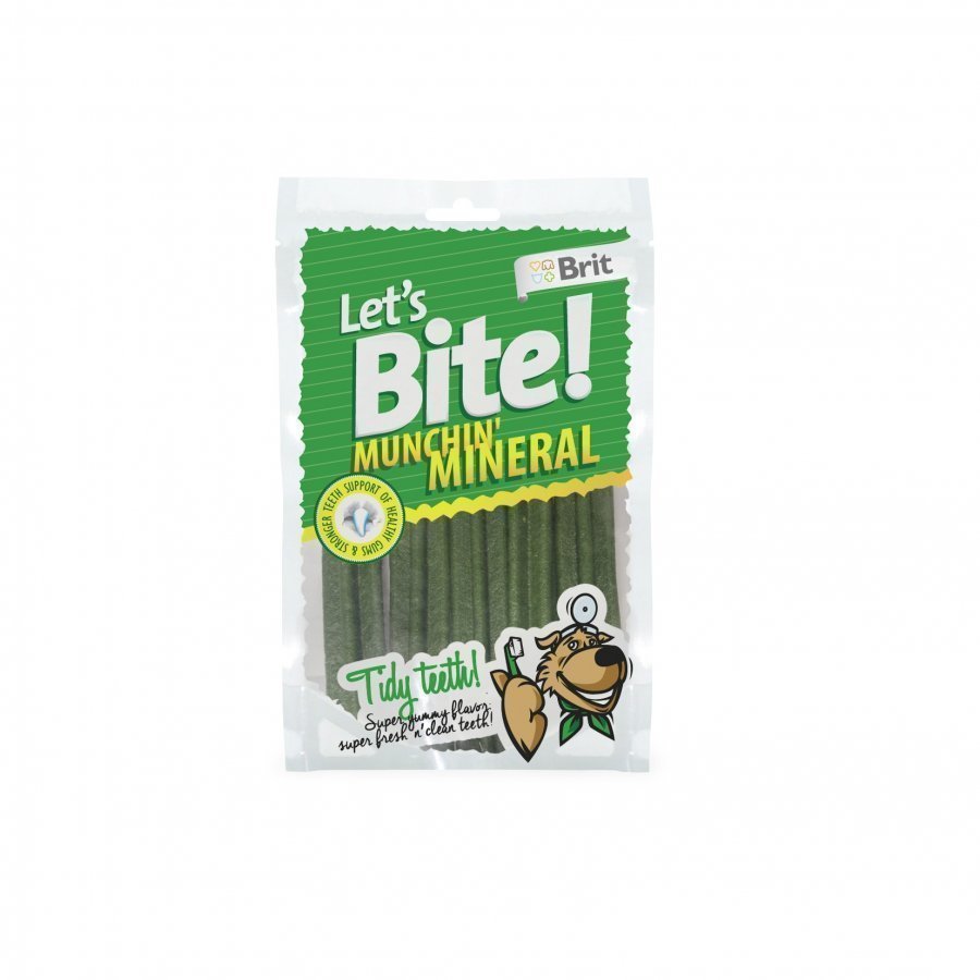 Brit Let's Bite Dental Munchin Mineral 105g