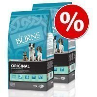 Burns-säästöpakkaus 2 x 15 kg - 2 x 15 kg Lamb & Brown Rice