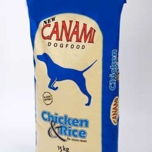Canami Chicken & Rice Suuret Rodut 15 Kg