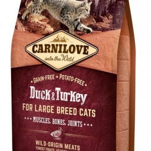 Carnilove Cat Duck & Turkey For Large Breed 6 Kg