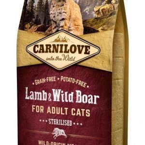 Carnilove Cat Lamb & Wild Boar For Sterilised 6 Kg