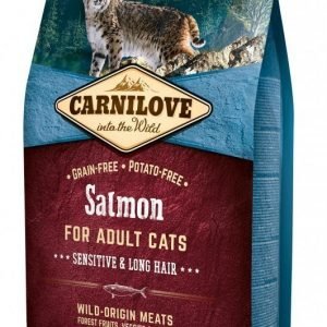 Carnilove Cat Salmon Sensitive & Long Hair 6 Kg