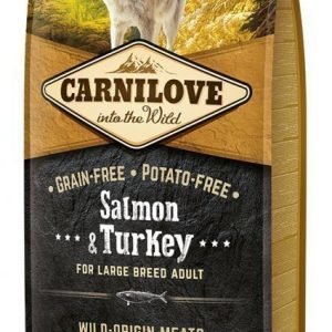 Carnilove Dog Adult Lax & Kalkon Large Breed 12kg