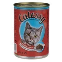 Catessy kastikkeella 12 x 415 g - lajitelma