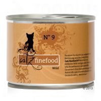 Catz Finefood -purkkiruoka 6 x 200 g - riista & puna-ahven