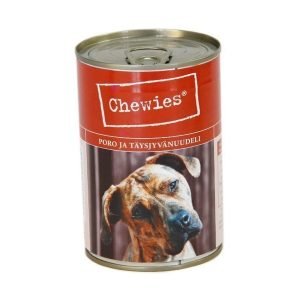 Chewies Poro Ja Täysjyvänuudeli Säilyke 6 x 400 G