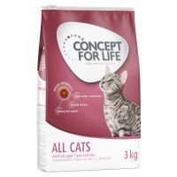 Concept for Life All Cats - säästöpakkaus: 2 x 10 kg