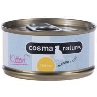 Cosma Nature Kitten 6 x 70 g - kana & tonnikala