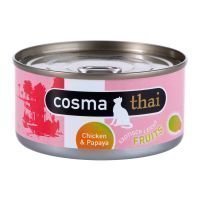 Cosma Thai Fruits 6 x 170 g - monta makua